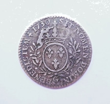 LOUIS XV 1/10 écu 1730 G rare