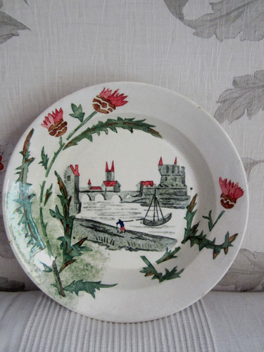 Ancien plat creux gien grande - creux,