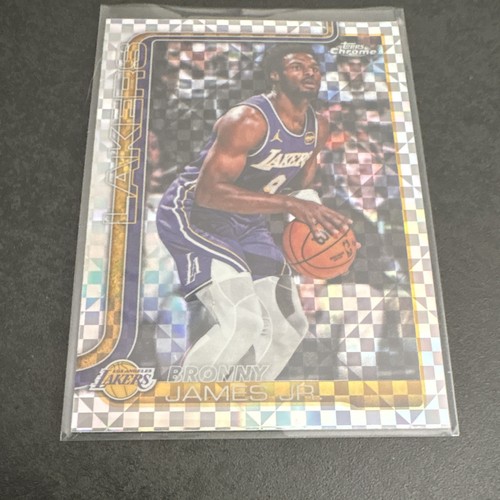 Topps chrome update bronny - chrome,