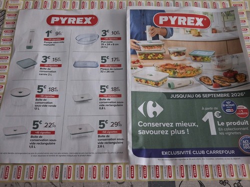 Lot 200 vignettes pyrex - lot, de