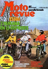 MOTO REVUE 2206 YAMAHA 125 DT RD RS YZ HONDA GL CB BULTACO 360 Frontera 1975