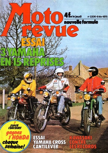 Moto revue 2206 yamaha 125 - revue,