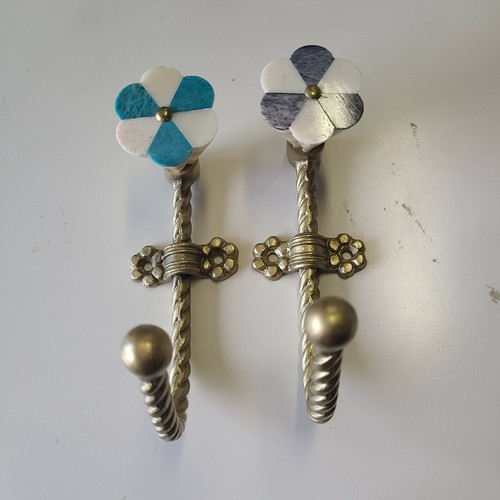Flower coat hooks - flower,