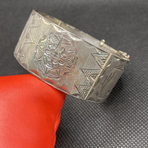 Ancien bracelet gourmette tank - bracelet,