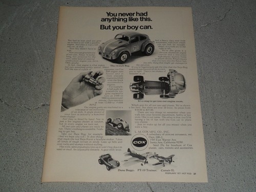 1971 cox mfg co baja - l.m.,