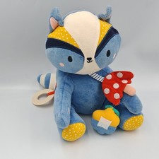 Doudou raton laveur renard