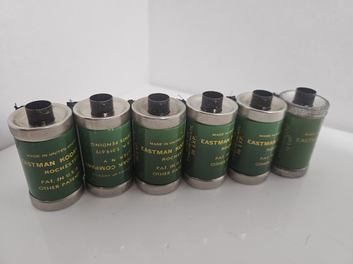 Lot of 6 Kodak 35mm film
