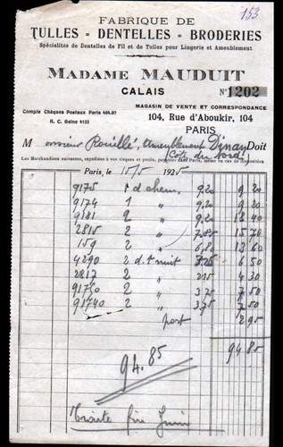 Calais usine dentelles - de,