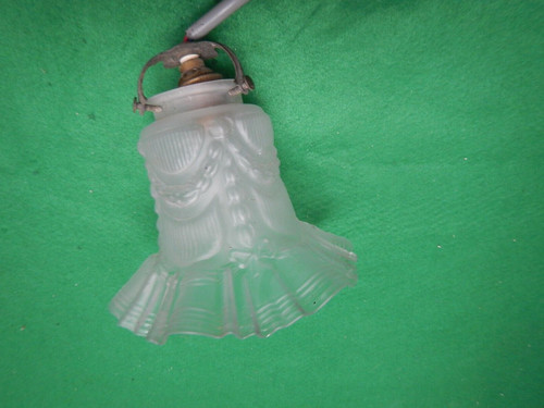 Ancienne tulipe abat jour - ancienne,