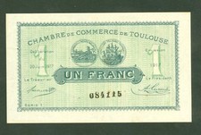 1 FRANC CHAMBRE DE COMMERCE DE