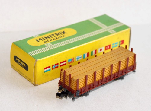 Rare minitrix 3237 wagon - minitrix, n,