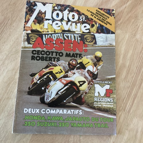 Magazine moto revue 1978 - magazine,