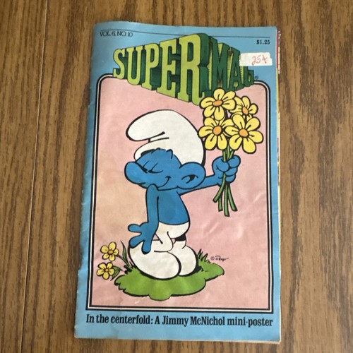 Supermag 1982 10 smurfs - 1982,
