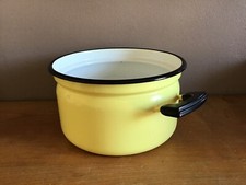 FAITOUT métal émail jaune