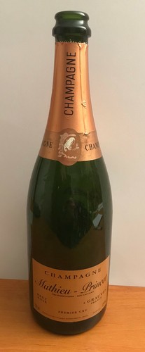 Bouteille champagne vide 75cl - bouteille,