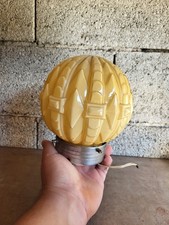 Plafonnier, Lampe En Opaline Art Deco