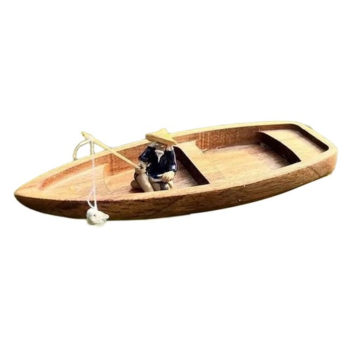 Bateau bois fait - bois, à