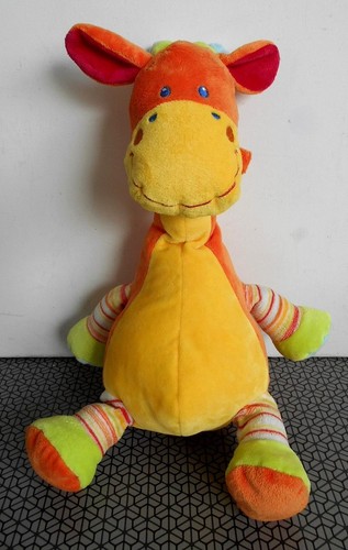 Doudou girafe musical mots - girafe,