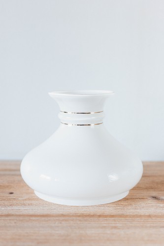 Bel abat jour opaline blanc - opaline,