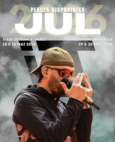 Places concert jul vélodrome - concert,