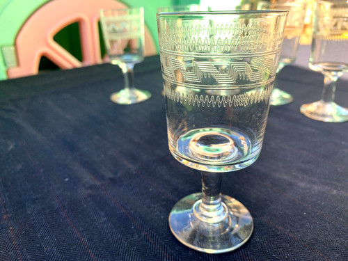 Anciens verres vin - anciens,