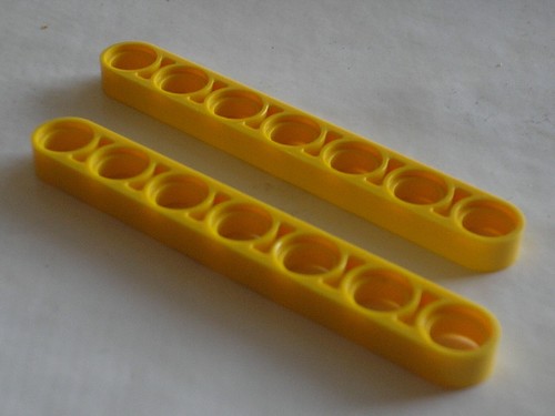 Lego technic yellow beam - x,