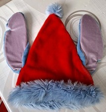 Rare bonnet disney Noël Stitch Disneyland Paris Merry Christmas Joyeux Noël 
