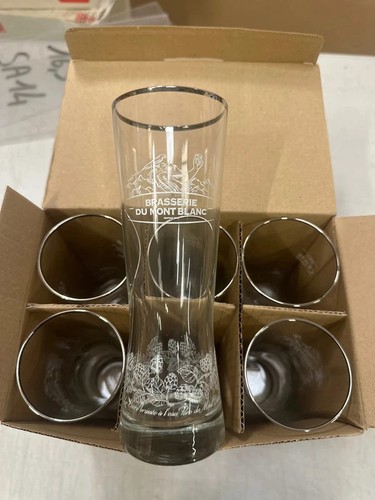 Verres brasserie mont blanc - 6,