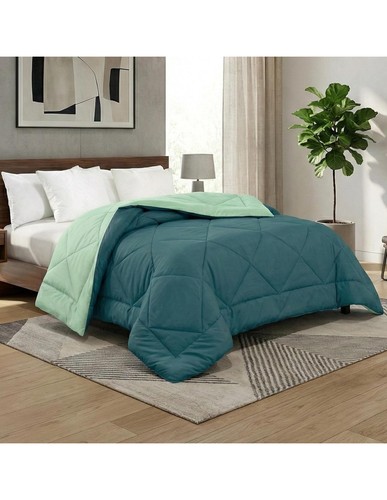 Caldo couette double face vert