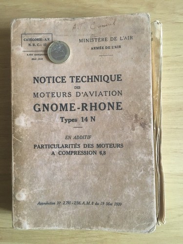 1939 notice technique des - notice,
