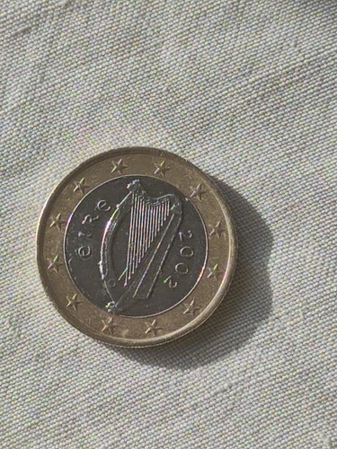 Pièce euro irlande harpe - pièce,