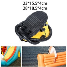 Gonfleur à pied pour camping avec 3 buses pour matelas gonflables et ballons