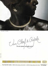 AD PUBLICITE JOAILLERIE VAN CLEEF AND ARPELS