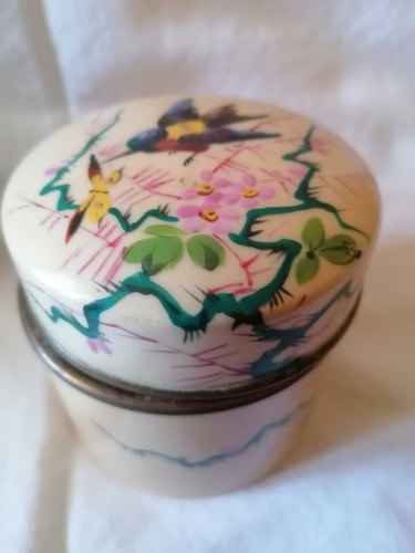 Coffret porcelaine décor