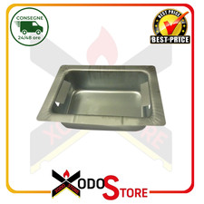 Tiroir Cendrier En Tôle Imprimé pour Cheminée 30 x 20 X 7 CM Rif.int. 0051