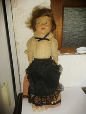 Ancienne poupée tissu et
