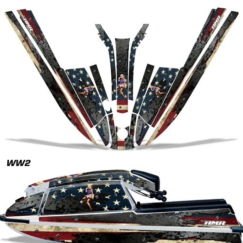 Jet ski graphique autocollants - jet,