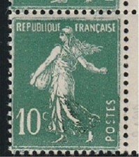 SEMEUSE 10 c vert n° 159 -