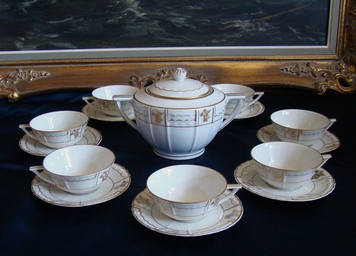 Service café thé - café/thé, porcelaine