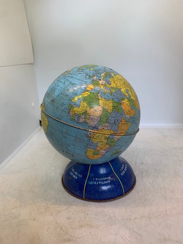 Ancienne tirelire globe - ancienne,
