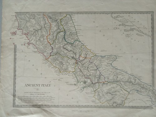 Carte antique ancient italy - antique,