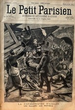 LE PETIT PARISIEN 1896 N° 381 CATASTROPHE D'ADELIA  ALGERIE - FETES DU TSAR