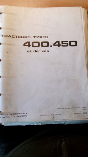 Fiat someca tracteur 400 - someca,