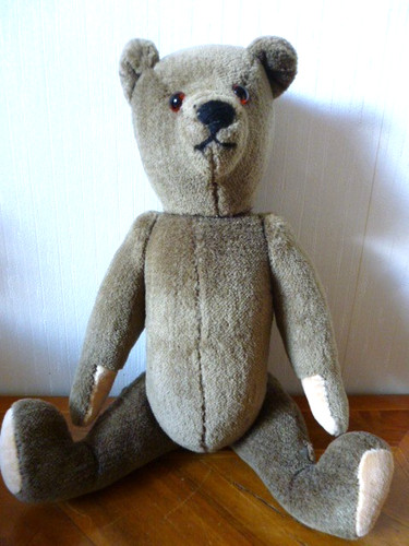 Ancien ours peluche jouet - ancien,