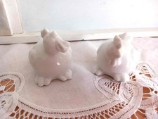 Salière poivrière poules