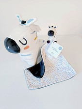 Doudou Et Peluche Zèbre Blanc