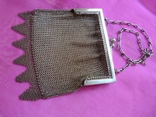 SAC DE BAL AUMONIERE EN ARGENT