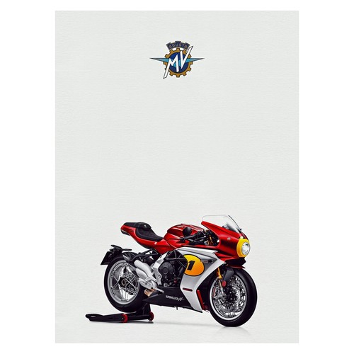 Affiche photographique moto - photographique,