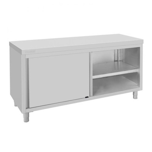 Armoire sur pieds inox - , (l)1800