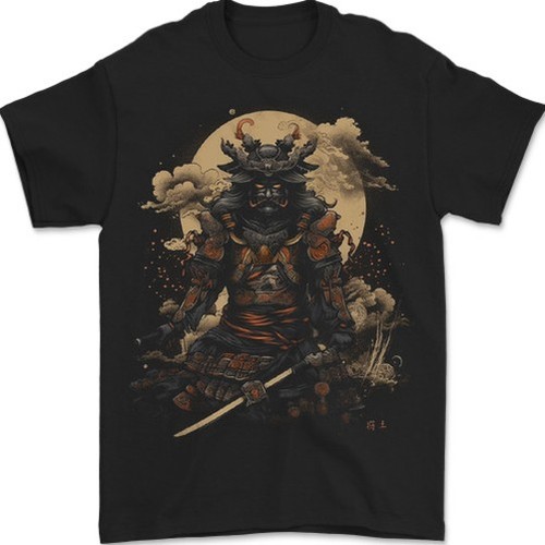 Shirt guerrier samurai - t-shirt, de
